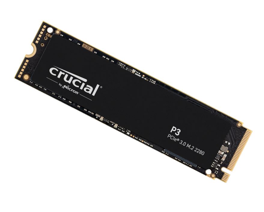 Crucial P3 500GB Gen3 NVMe SSD 3500/1900 MB/s R/W 110TBW 350K/460K IOPS 1.5M hrs MTTF Full-Drive Encryption M.2 PCIe3 5yrs ~MZ-V7S500BW Crucial P3 500GB Gen3 NVMe SSD 3500/1900 MB/s R/W 110TBW 350K/460K IOPS 1.5M hrs MTTF Full-Drive Encryption M.2 PCIe3 5yrs ~MZ-V7S500BW